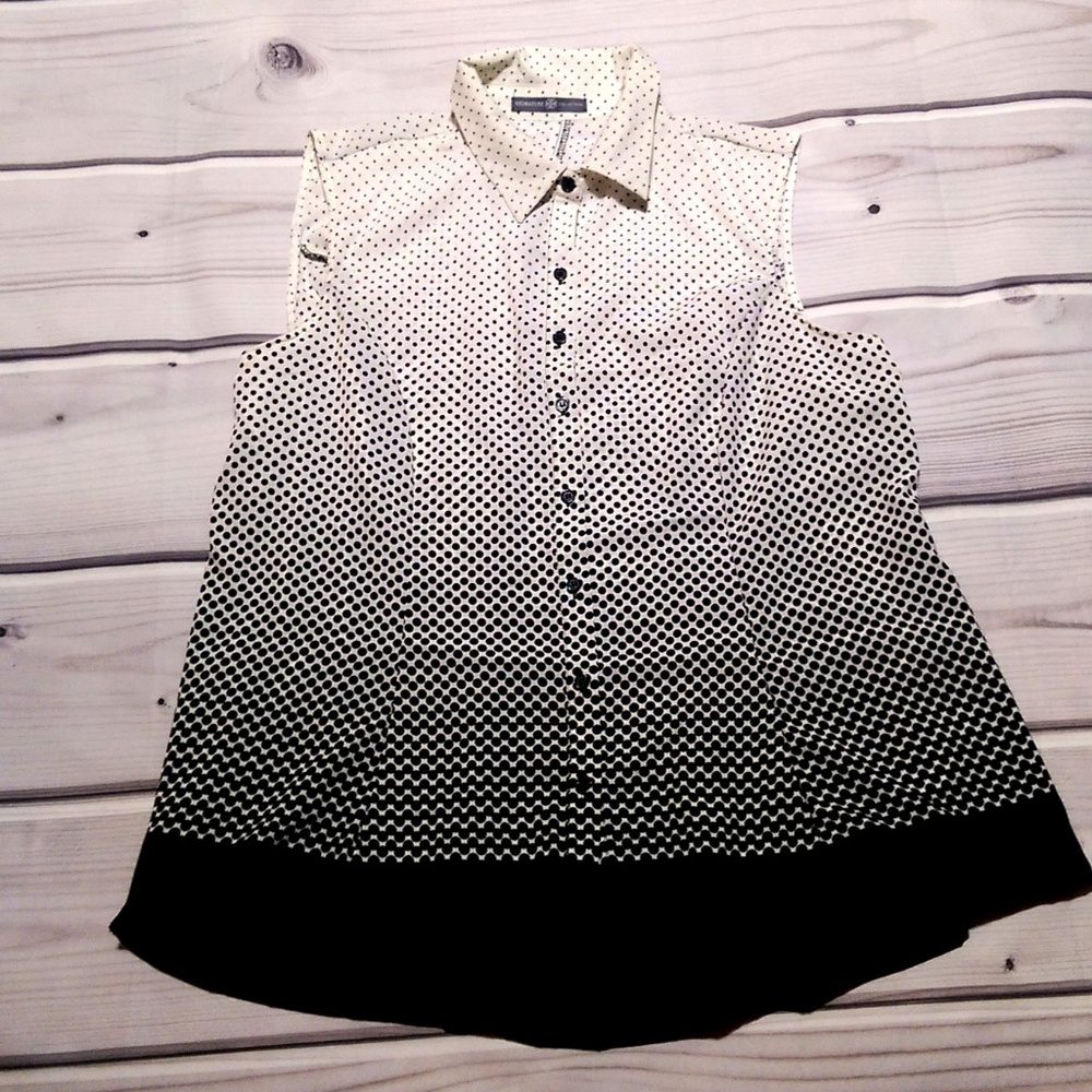 Signature Collection • Beige and Black Polka Tunic